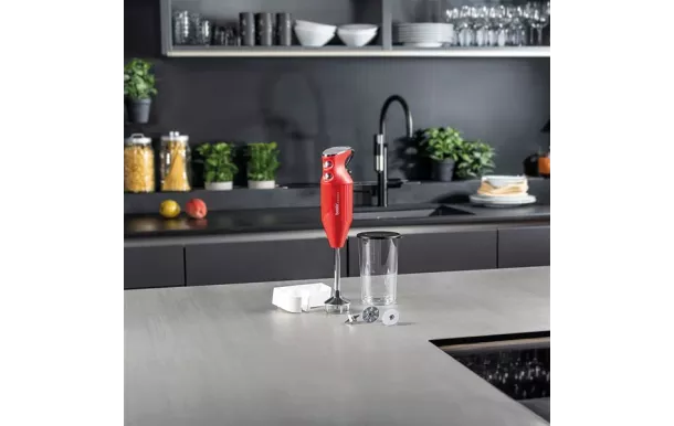 BAMIX MIXEUR MONO ROUGE M140 3 EMBOUTS MX1020003