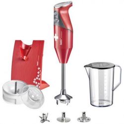 BAMIX mixeur M200 SwissLine rouge/croix Suisse MX1000007