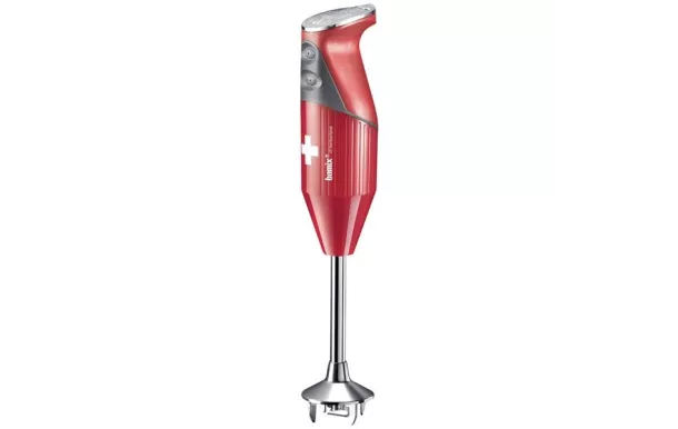 BAMIX mixeur M200 SwissLine rouge/croix Suisse MX1000007