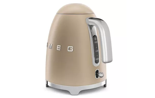 SMEG Bouilloire 1.7 L Or mat - Années 50 - KLF03CHMEU avis moins cher