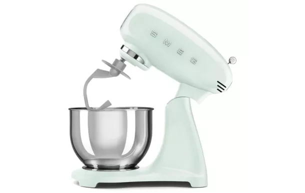 SMEG Robot sur socle 4.8 L Vert d'eau Années 50 - SMF03PGEU