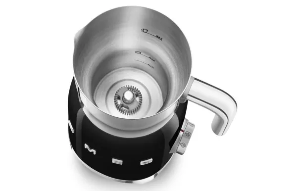 SMEG Chocolatière & Émulsionneur à lait Noir - Années 50 - MFF11BLEU avis moins cher