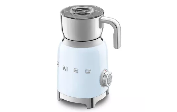 SMEG Chocolatière & Émulsionneur à lait Bleu Azur - Années 50 - MFF11PBEU avis moins cher