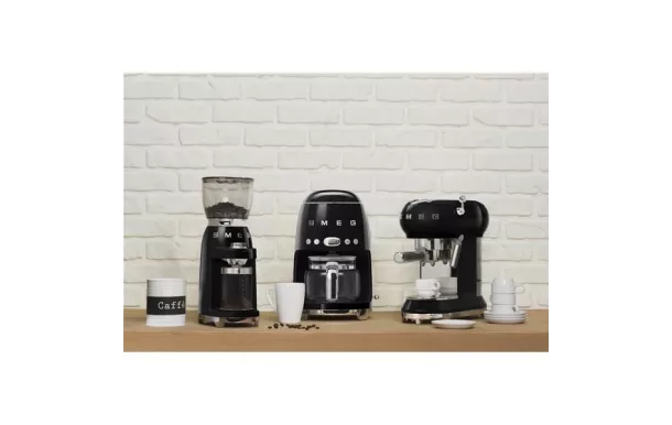 SMEG Broyeur à café Noir - Années 50 - CGF11BLEU