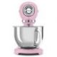 SMEG Robot sur socle 4.8 L Rose Années 50 - SMF03PKEU