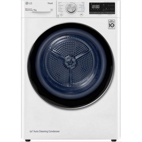 LG SÉCHE-LINGE FRONTAL POMPE A CHALEUR - RH9V50WH