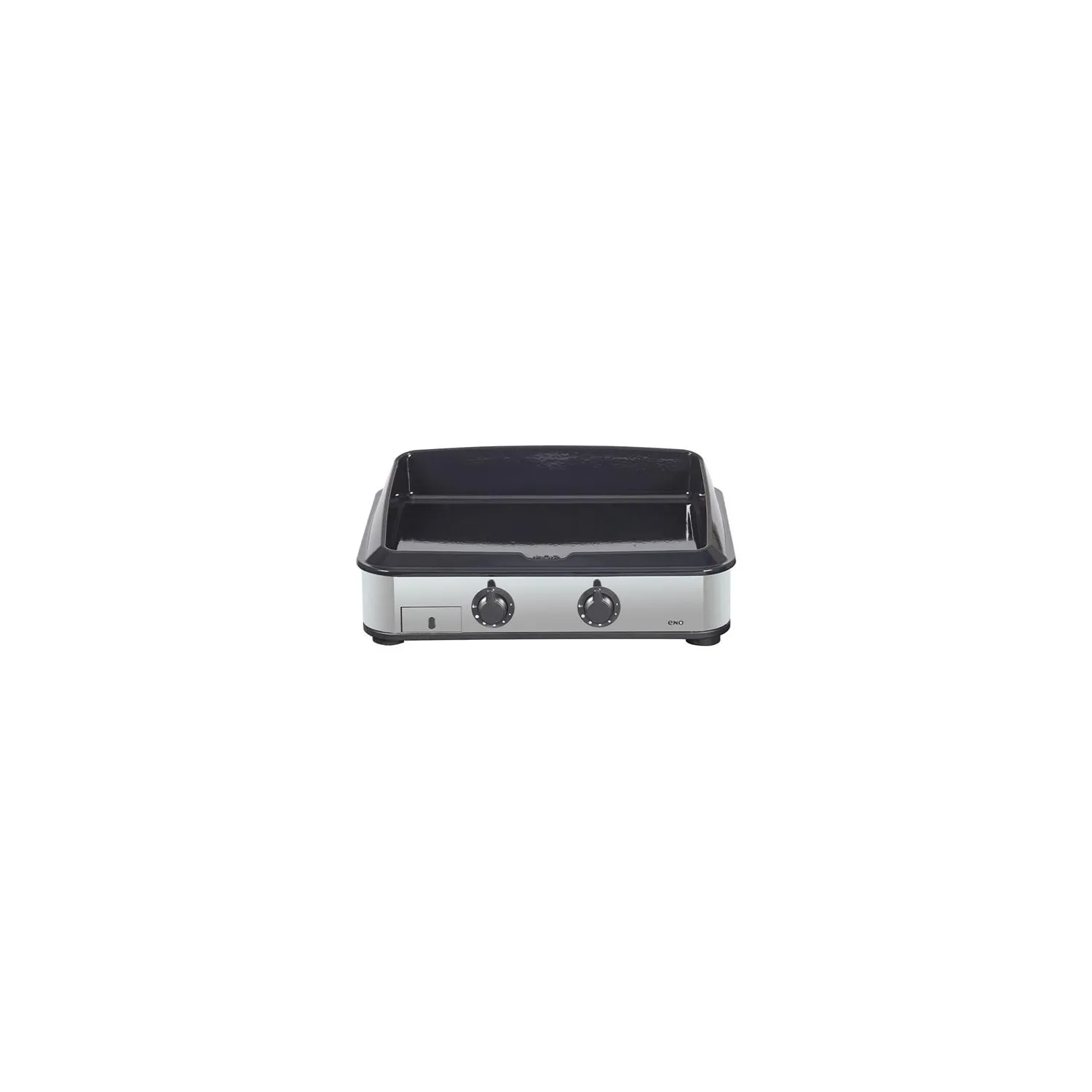 ENO Plancha gaz 2 feux châssis inox - Enosign 65 - 570232010701 ENO Plancha gaz 2 feux châssis inox - Enosign 65 - 570232010701