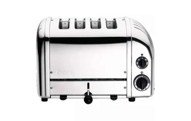 DUALIT Grille-pain 4 tranches Inox - Classic - 47030 