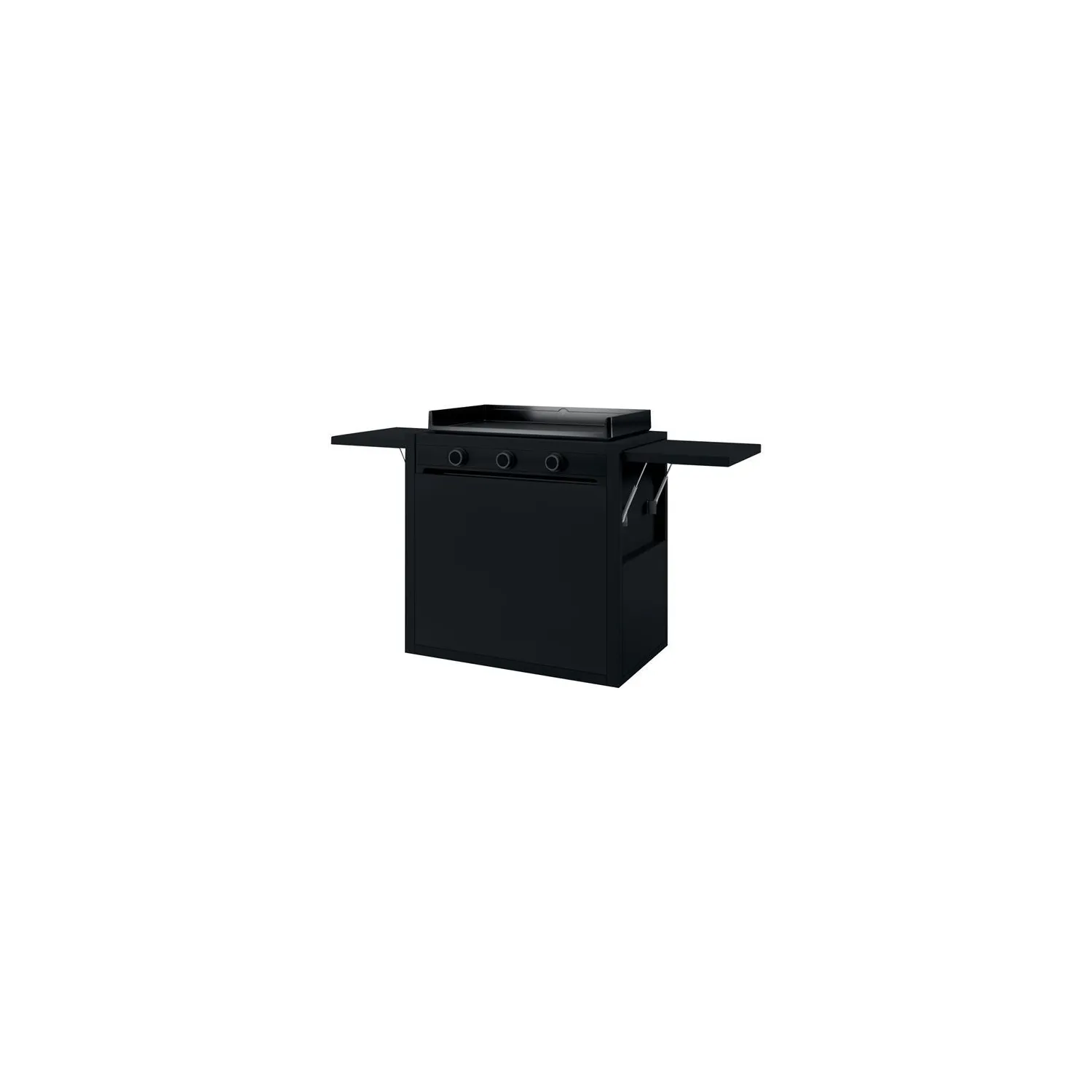 FORGE ADOUR Chariot fermé Modern Acier Noir 75 - CHMAF75AN