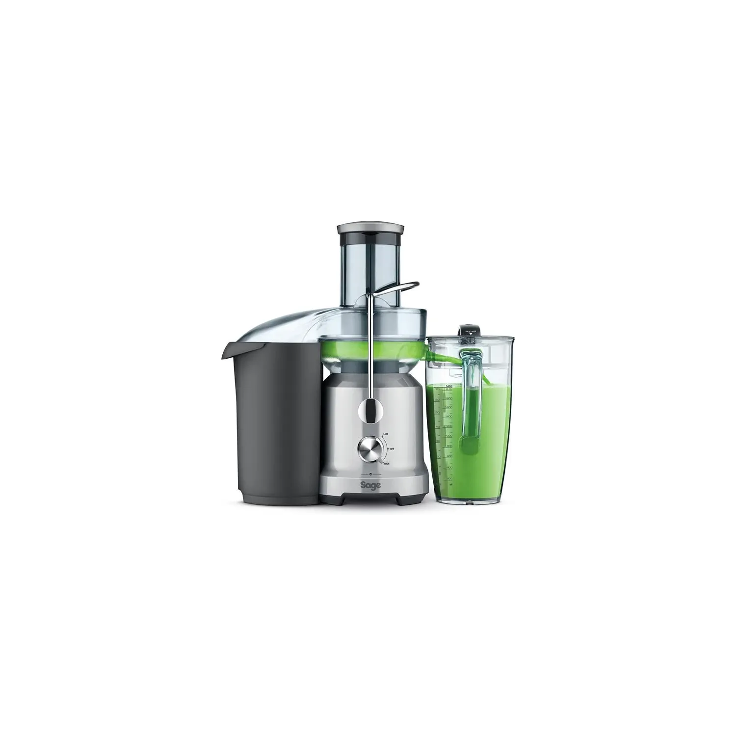 SAGE Extracteur de jus The NutriJuicer Cold SJE430SIL2CEU1