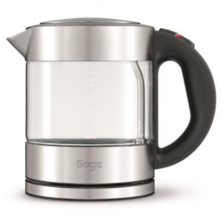 SAGE Bouilloire 1 L Inox Brossé - The Compact Kettle Pure - SKE395CLR4EEU1 