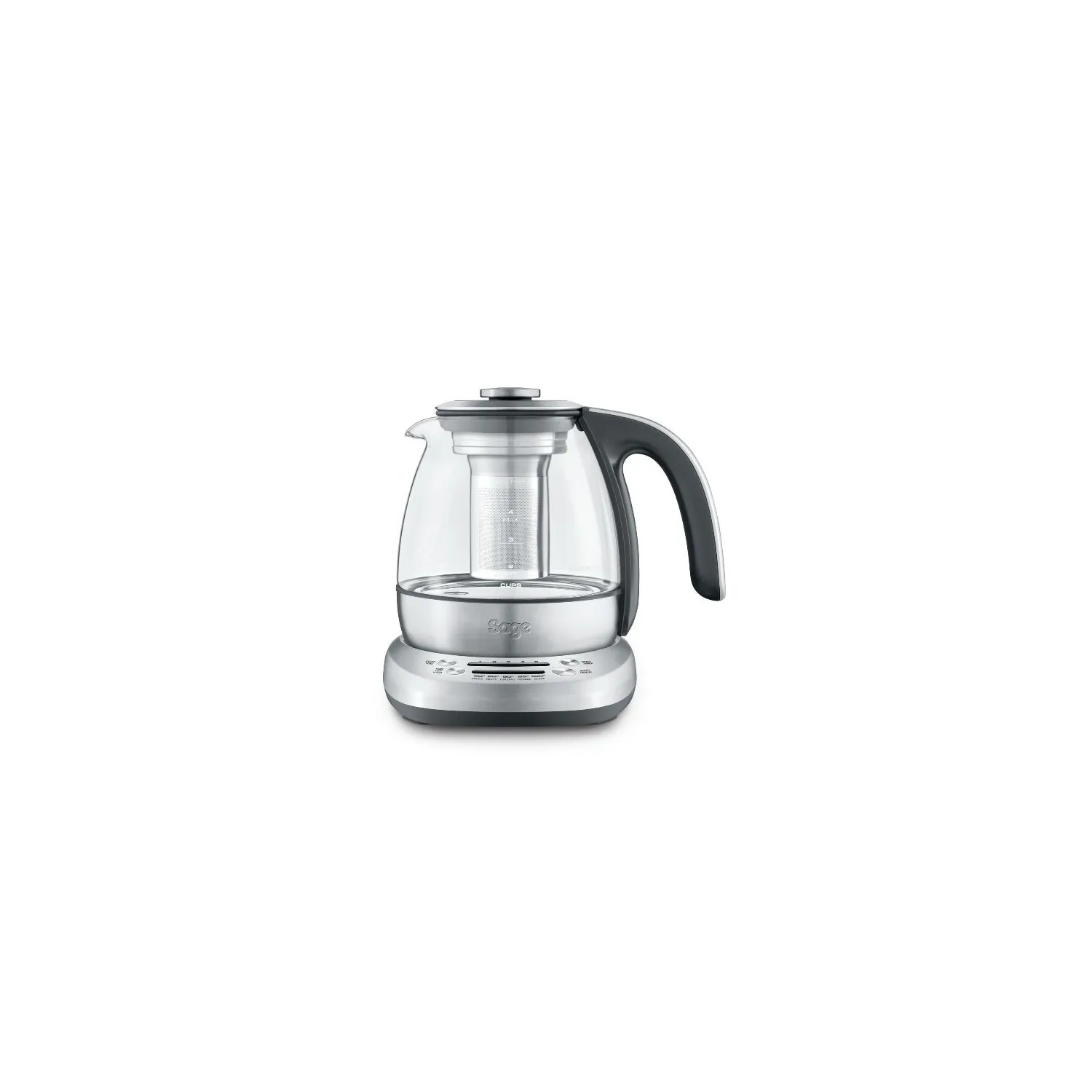 SAGE Théière 1 Inox Brossé Smart Tea Infuser Compact STM500CLR4EEU1