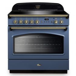 FALCON Piano de cuisson CLASSIC FX induction bleu / cuivré - CLAS90FXEISB/B-EU