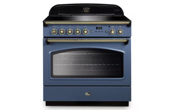 FALCON Piano de cuisson CLASSIC FX induction bleu / cuivré - CLAS90FXEISB/B-EU