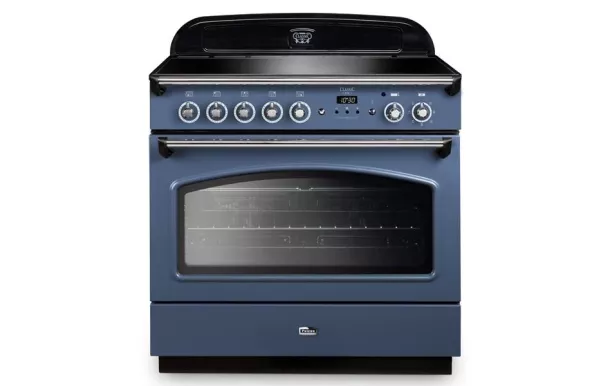FALCON Piano de cuisson 90 cm CLASSIC FX induction bleu/chrome - CLAS90FXEISB/C-EU
