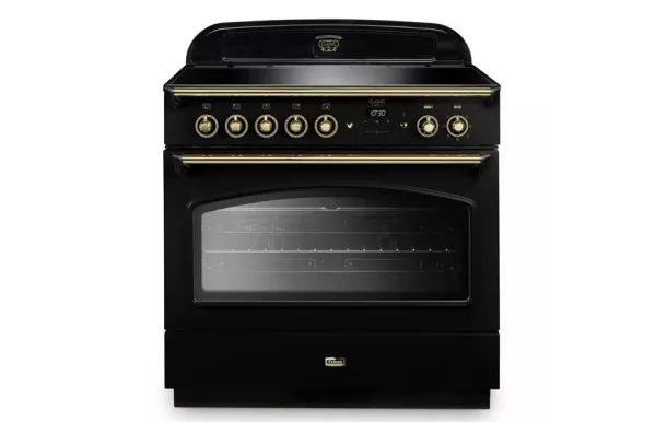 FALCON Piano de cuisson 90 cm CLASSIC FX induction noir/cuivré - CLAS90FXEIBL/B-EU