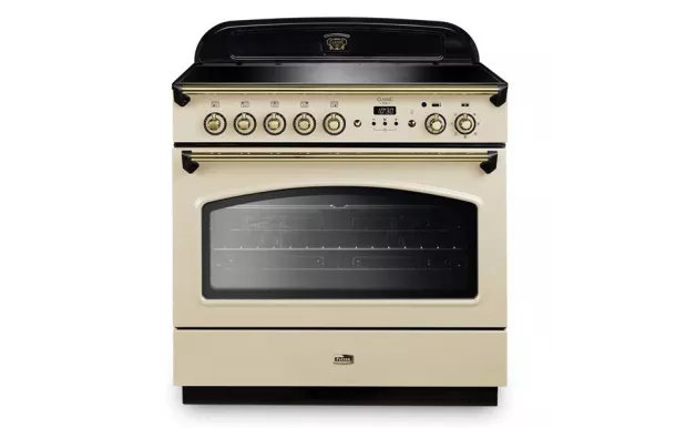 FALCON Piano de cuisson 90 cm CLASSIC FX induction crème /cuivrée - CLAS90FXEICR/B-EU
