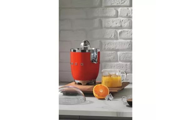 SMEG Presse-agrumes Rouge Années 50 - CJF01RDEU