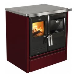 LACUNZA cuisinière bois  ETNA 5T BORDEAU