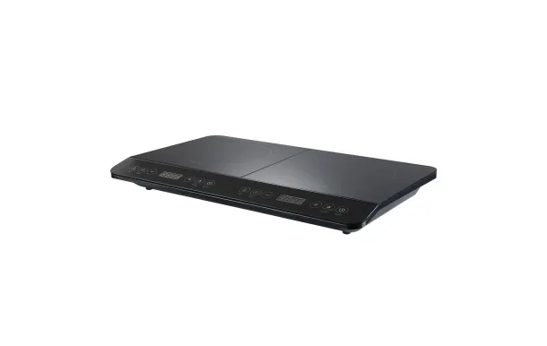 SILVER 2 Feux Induction 3400W Min. Noir( 2) 001976
