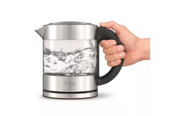 SAGE Bouilloire 1 L Inox Brossé - The Compact Kettle Pure - SKE395CLR4EEU1 