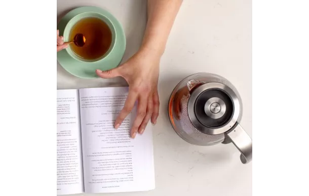 SAGE Théière 1 L Inox Brossé - Smart Tea Infuser Compact - STM500CLR4EEU1 