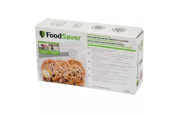 FOODSAVER Lot de 26 sacs 0.95 L avec fermeture zip à glissière avis moins cher