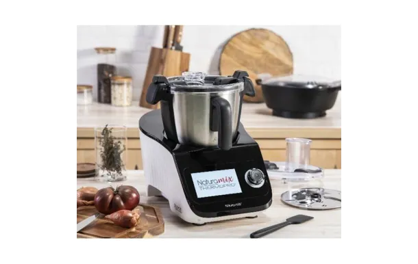 NATURAMIX Robot Chauffant Connecte 3L5 Ecran Tactile - NATURAMIXROB