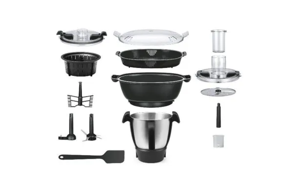 NATURAMIX Robot Chauffant Connecte 3L5 Ecran Tactile - NATURAMIXROB