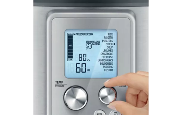 SAGE Autocuiseur & Mijoteuse 3.7 L - Fast & Slow Pro - SPR700BSS4EEU1 