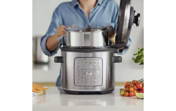 SAGE Autocuiseur & Mijoteuse - The Fast Slow Go - SPR680BSS2EEU1 