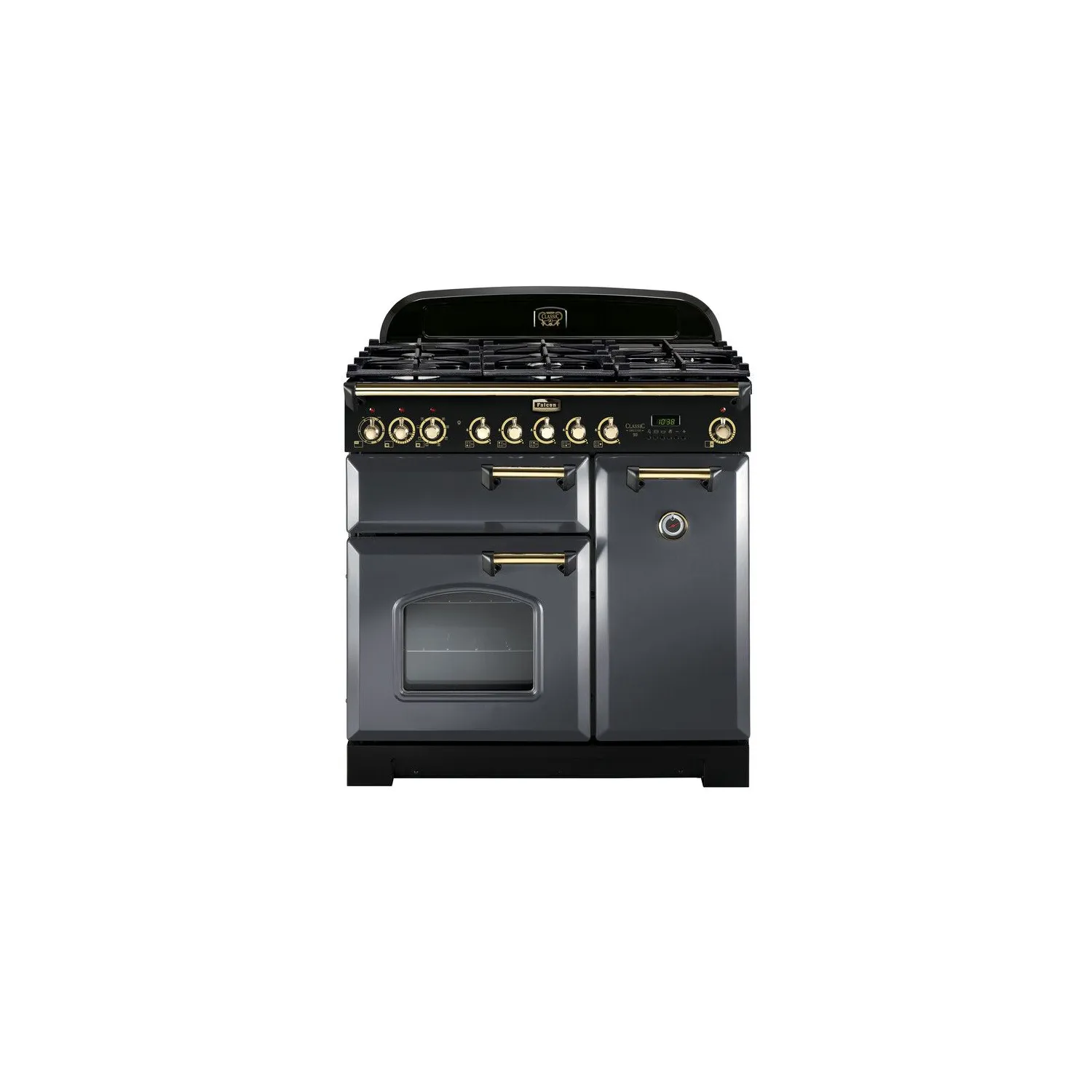 Cuisinière FALCON Classic Deluxe 90 laiton CDL90DFSLBEU