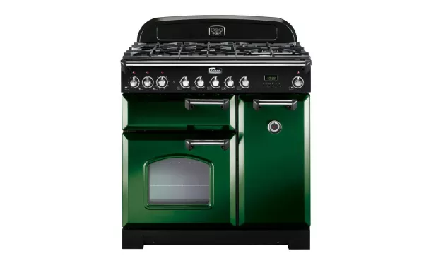 Cuisinière FALCON Classic Deluxe 90 Vert Anglais/chrome - CDL90DFRG/C-EU