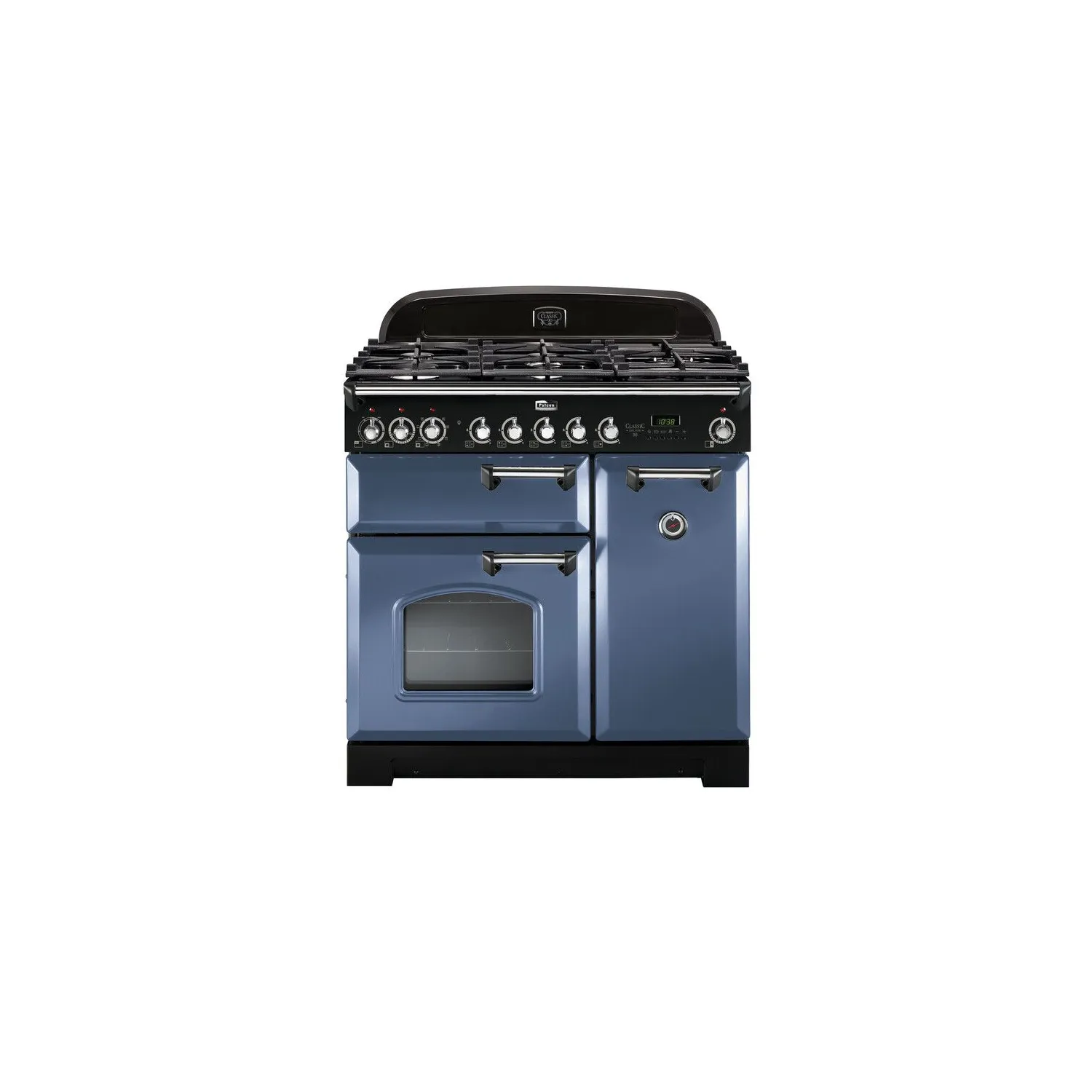 Cuisinière FALCON classic deluxe 90 Roche / Chrome CDL90DFSBC EU