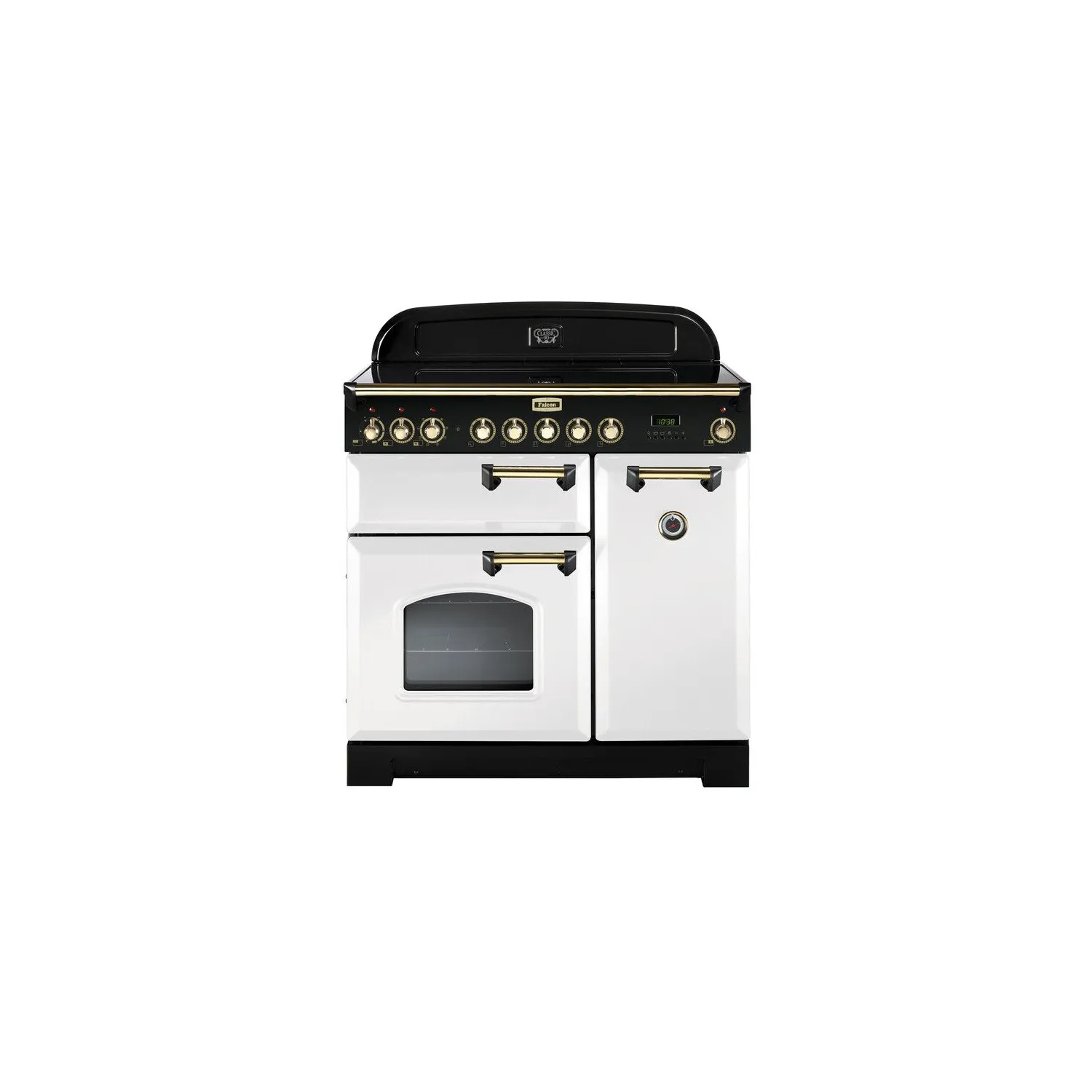 Cuisinière FALCON Classic Deluxe 90 Laiton CDL90DFWHB EU