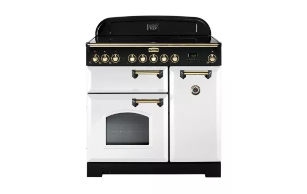 Cuisinière FALCON Classic Deluxe 90 blanc/cuivrée - CDL90DFWHB-EU