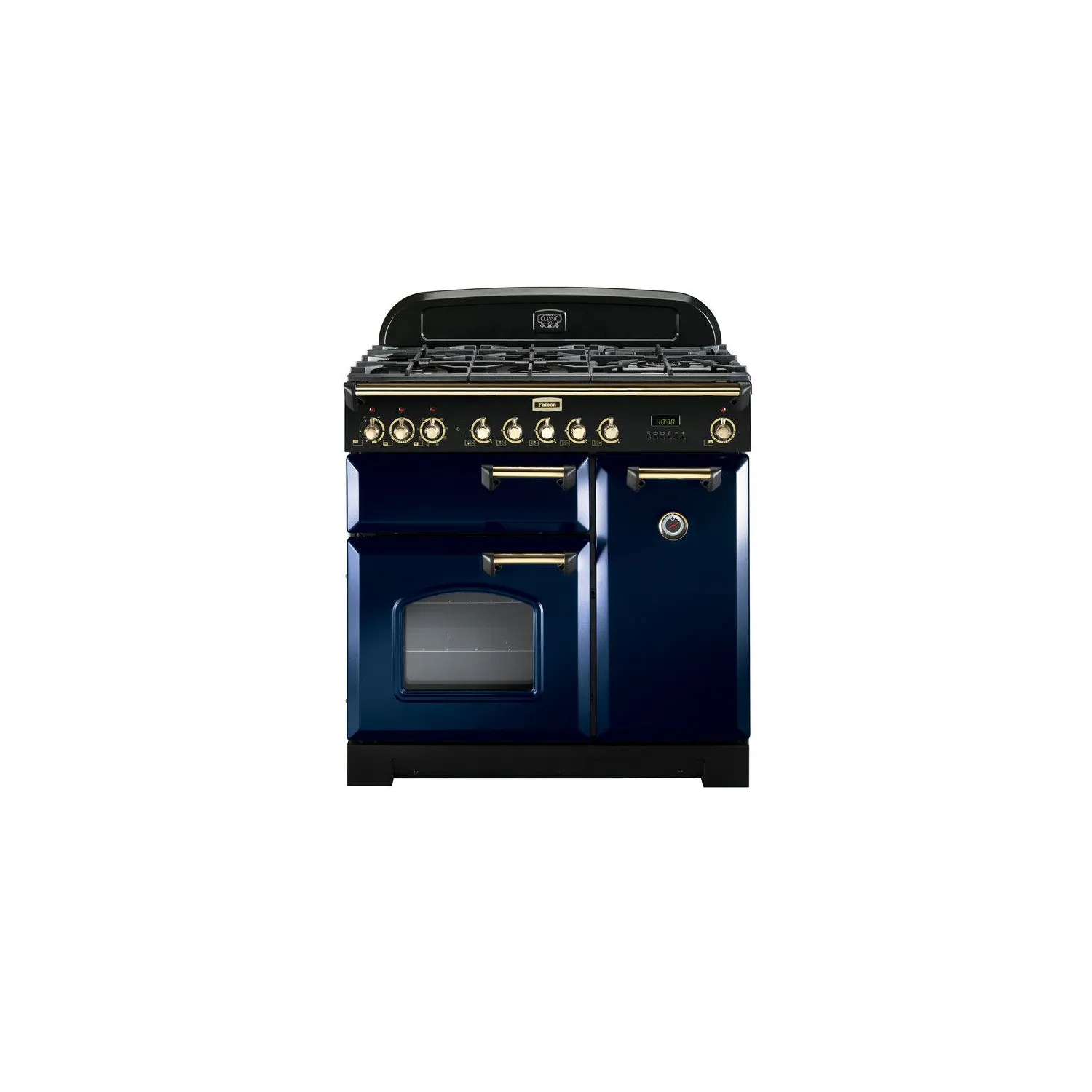 Cuisinière FALCON classic deluxe 90 laiton CDL90DFRBB EU