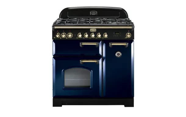 Cuisinière FALCON classic deluxe 90 - bleu/cuivré - CDL90DFRB/B-EU