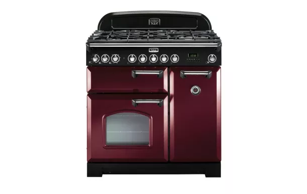 Cuisinière FALCON classic deluxe 90 - Rouge/Chrome - CDL90DFCY/C-EU