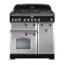 Cuisinière FALCON classic deluxe 90 - Gris perle/chrome - CDL90DFRP/C-EU