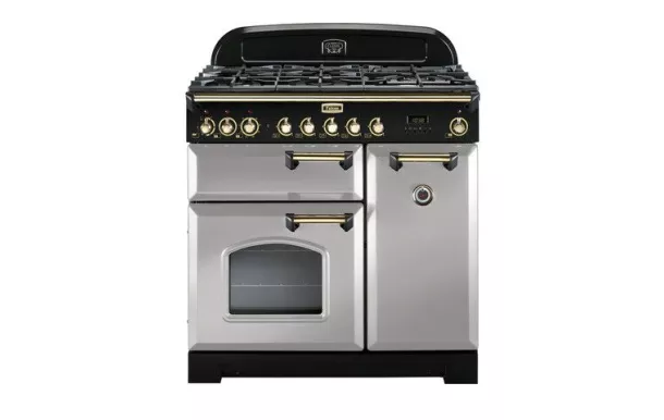 Cuisinière FALCON classic deluxe 90 - Gris perle/cuivrée - CDL90DFRP/B-EU