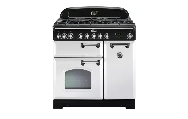 Cuisinière FALCON Classic Deluxe 90 blanc/chrome - CDL90DFWHC-EU