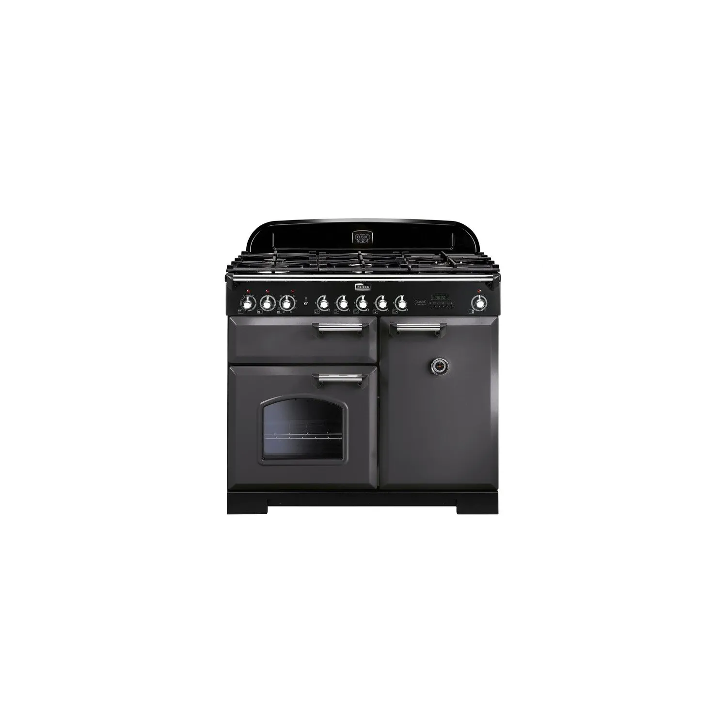 Cuisinière FALCON Classic deluxe 100 chrome CDL100DFSLC EU