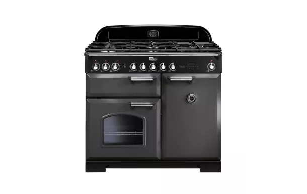 Cuisinière FALCON Classic deluxe 100 Ardoise/chrome - CDL100DFSL/C-EU