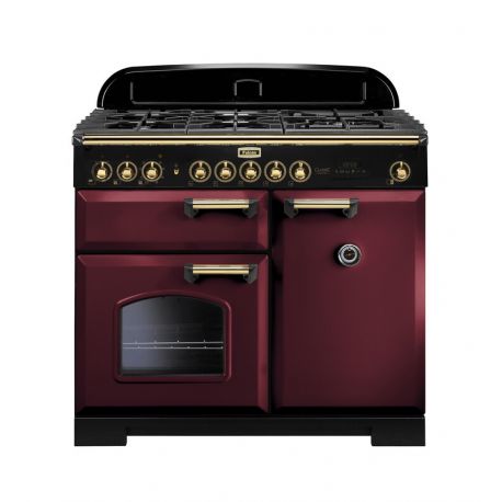 Cuisinière FALCON Classic deluxe 100 Rouge airelle/laiton - CDL100DCY/B-EU