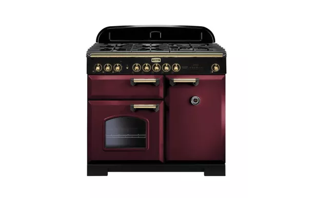 Cuisinière FALCON Classic deluxe 100 Rouge airelle/laiton - CDL100DCY/B-EU