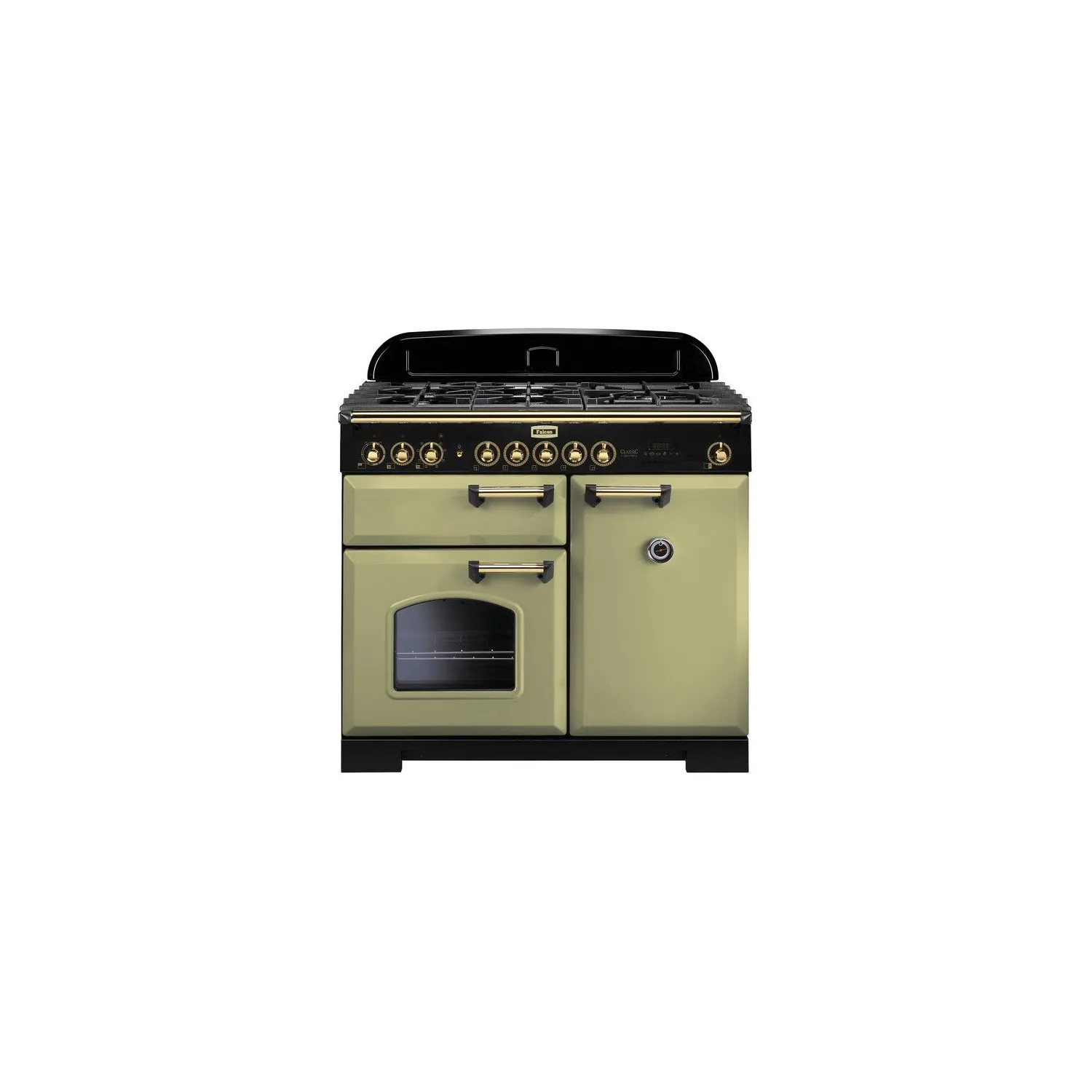 Cuisinière FALCON Classic deluxe 100 laiton CDL100DFOGB EU