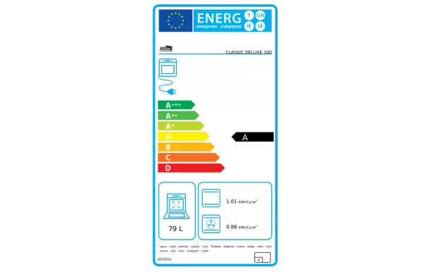 Cuisinière FALCON Classic deluxe 100 Gris Blanc/laiton - CDL100DFWH/B-EU