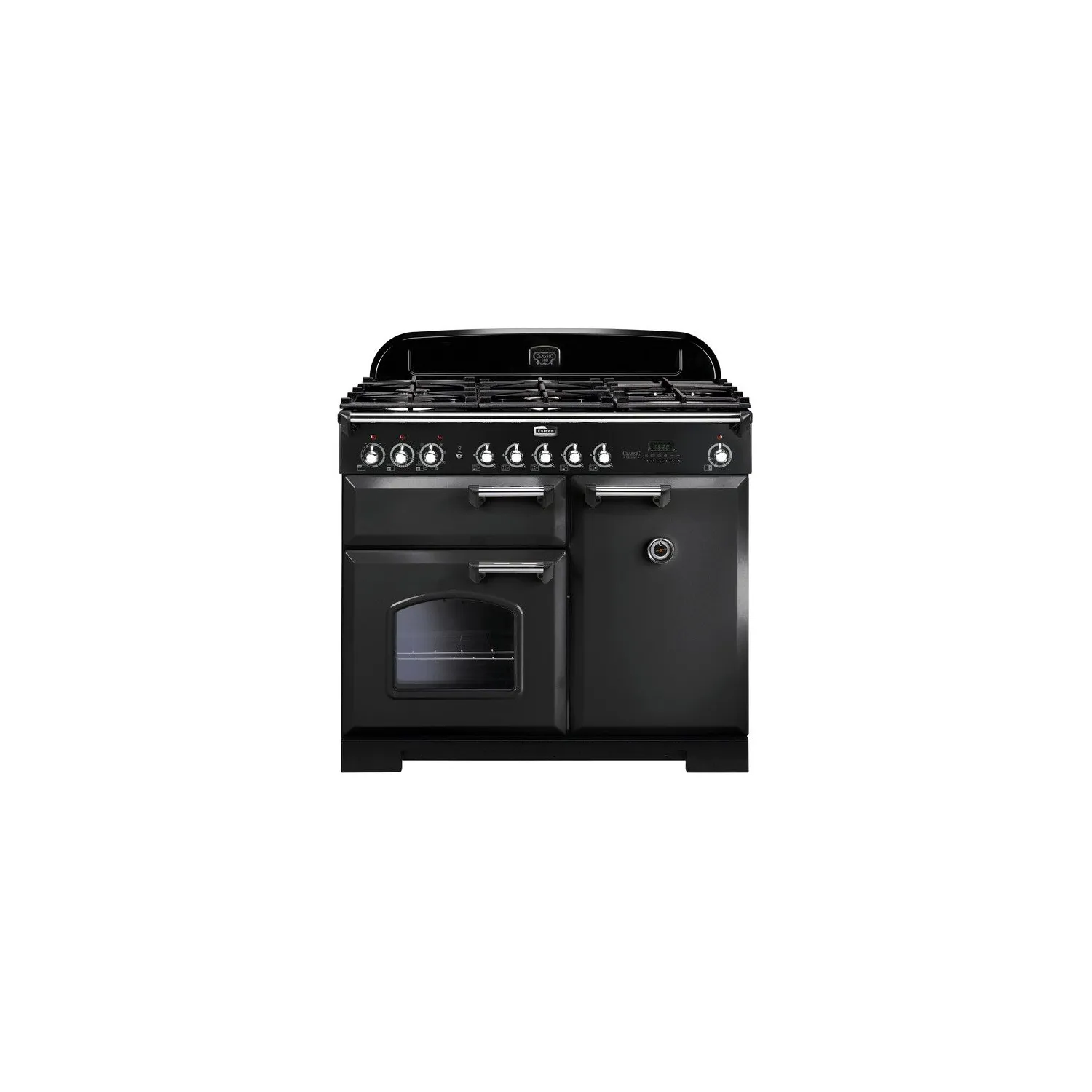 Cuisinière FALCON Classic deluxe 100 satinéchrome CDL100DFCBC EU