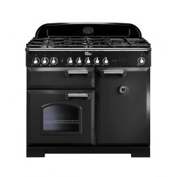 Cuisinière FALCON Classic deluxe 100 Charbon mat satiné/chrome - CDL100DFCB/C-EU